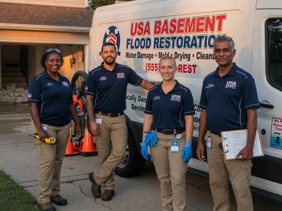 Basement Flood Cleanup company in Dennis, MS